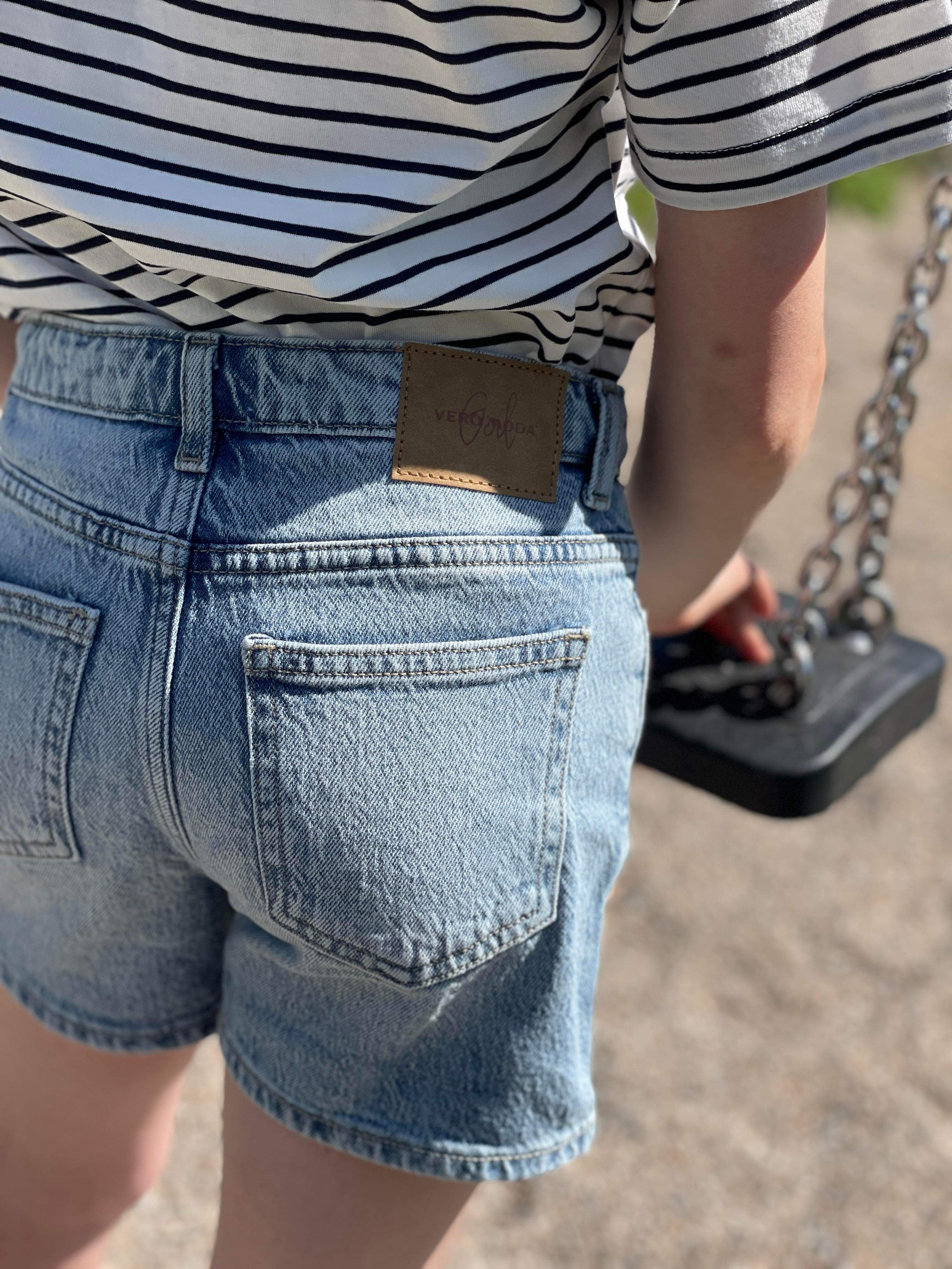 VMTESS Shorts - Light Blue Denim